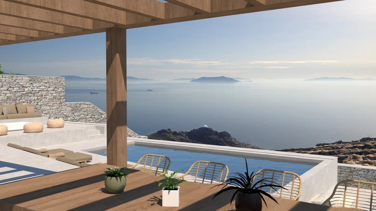 Contemporary Cycladic Villas for Sale in Grikos, Kea – Sea Views Across the Cycladic Horizon - Image 20