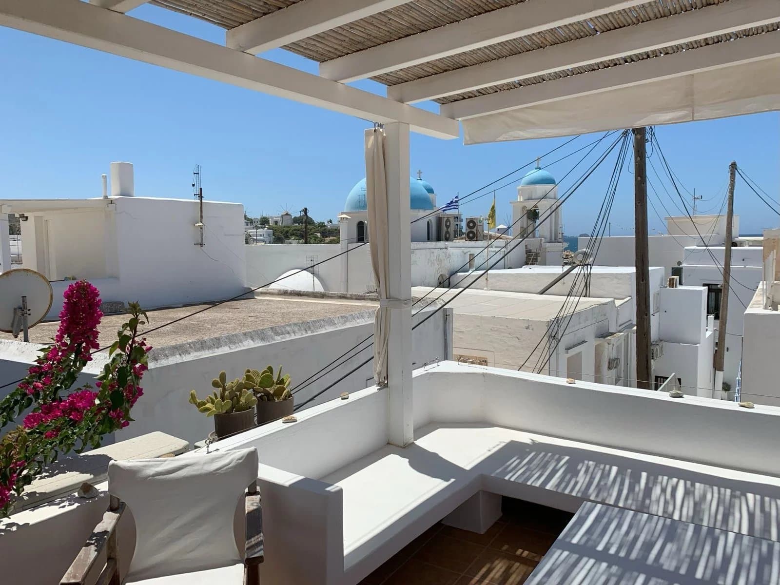 Traditional Cycladic Townhouse for Sale in the Heart of Parikia – Roof Terrace with Sea & Village Views - Image 18