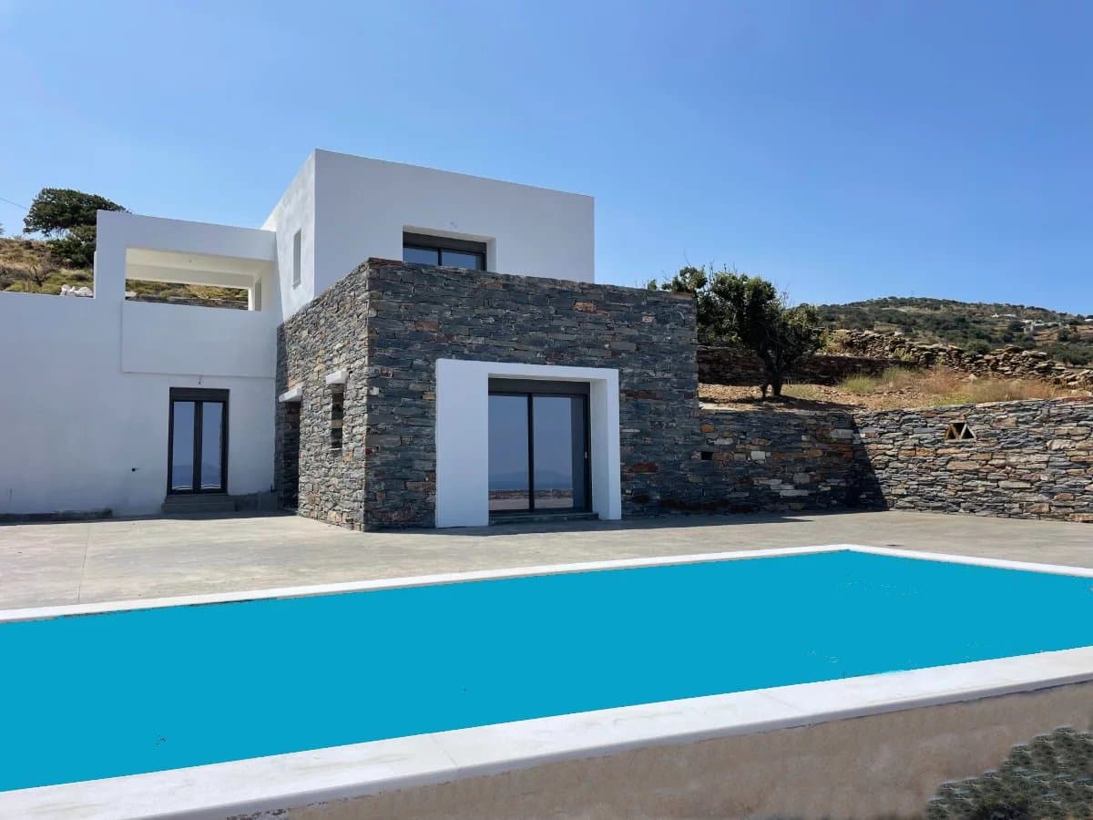 Contemporary Cycladic Villas for Sale in Grikos, Kea – Sea Views Across the Cycladic Horizon - Image 8