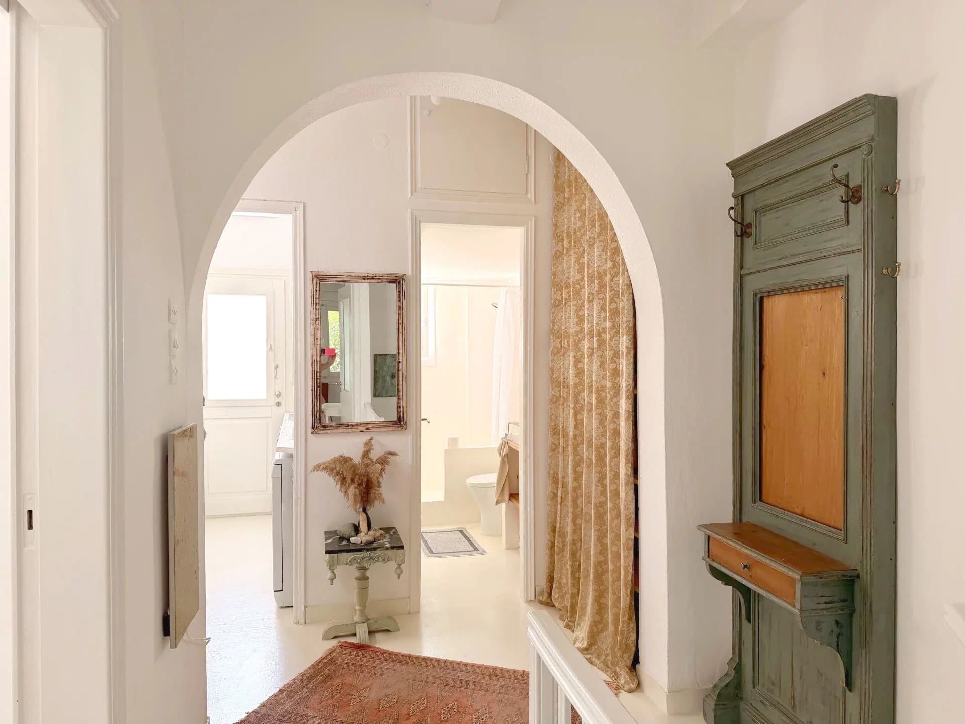 Traditional Cycladic Townhouse for Sale in the Heart of Parikia – Roof Terrace with Sea & Village Views - Image 3