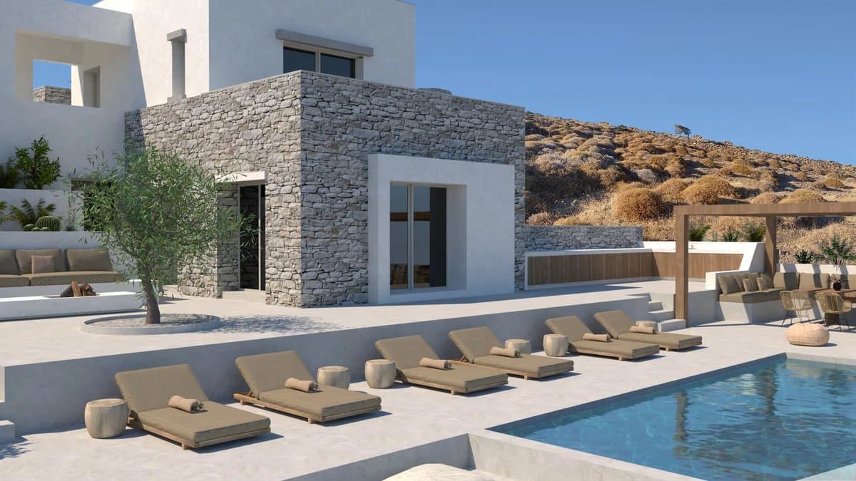 Contemporary Cycladic Villas for Sale in Grikos, Kea – Sea Views Across the Cycladic Horizon - Image 19