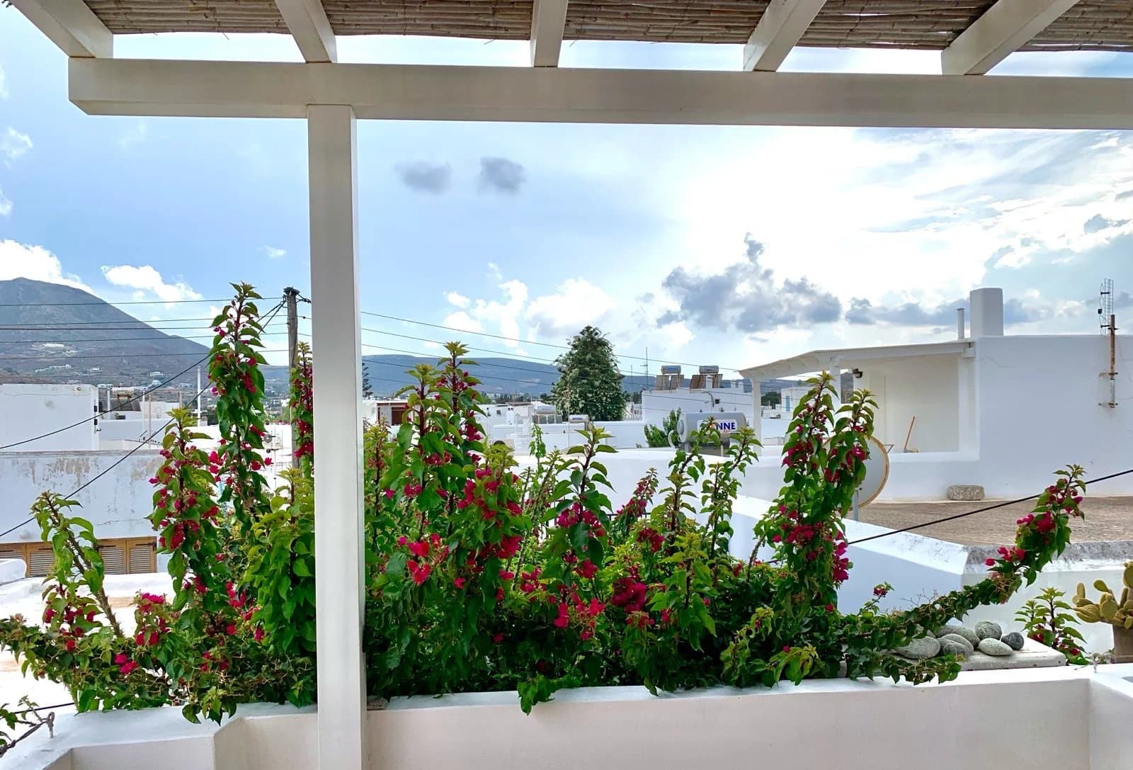 Traditional Cycladic Townhouse for Sale in the Heart of Parikia – Roof Terrace with Sea & Village Views - Image 2