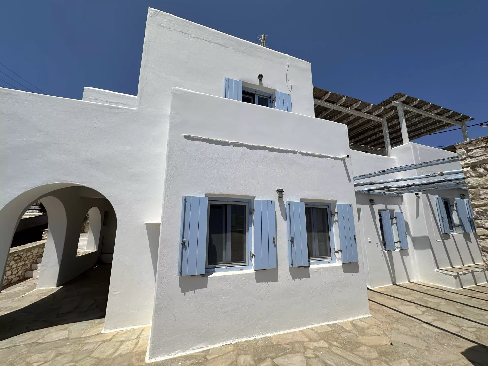 FOR SALE - SPACIOUS VILLAGE HOUSE WITH SEA VIEW - PAROS ISLAND - Image 39