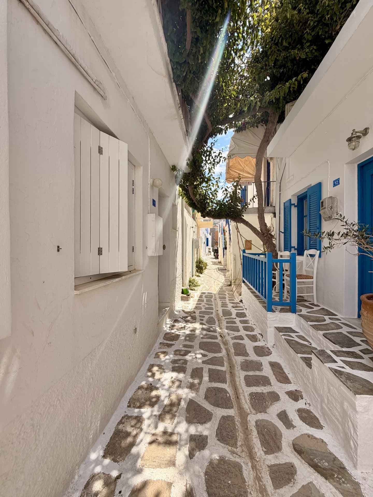 Traditional Cycladic Townhouse for Sale in the Heart of Parikia – Roof Terrace with Sea & Village Views - Image 28
