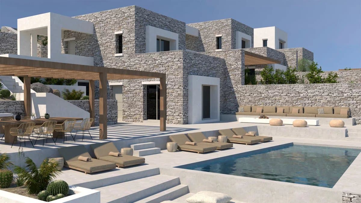 Contemporary Cycladic Villas for Sale in Grikos, Kea – Sea Views Across the Cycladic Horizon - Image 5