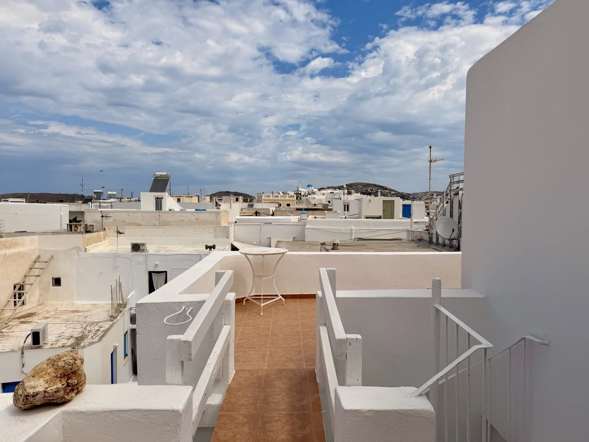 Traditional Cycladic Townhouse for Sale in the Heart of Parikia – Roof Terrace with Sea & Village Views - Image 23