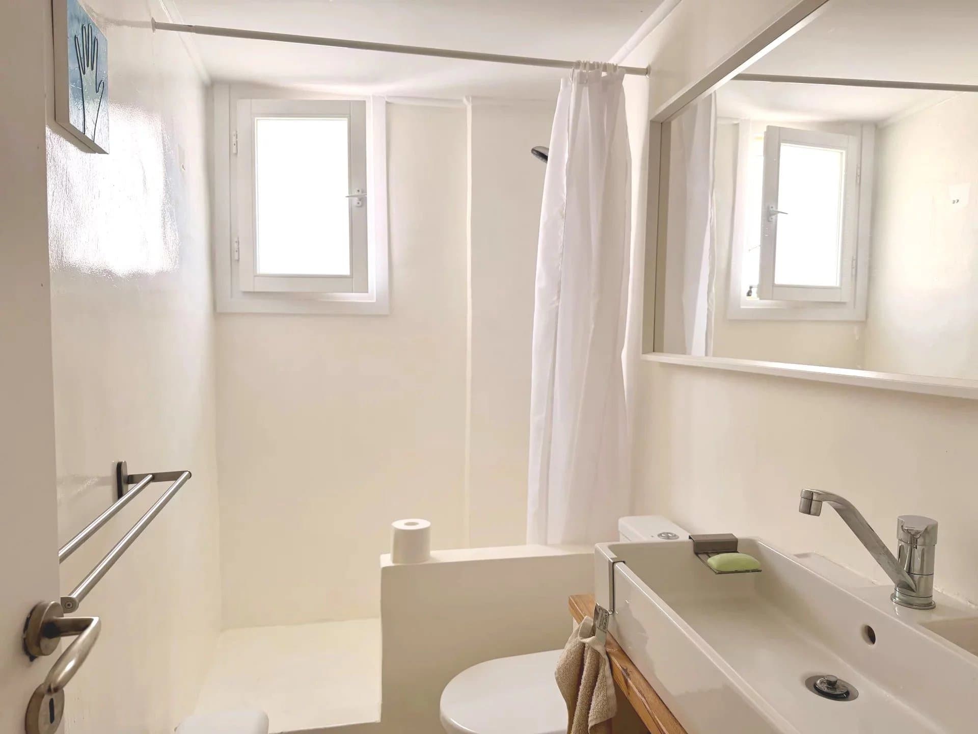 Traditional Cycladic Townhouse for Sale in the Heart of Parikia – Roof Terrace with Sea & Village Views - Image 8