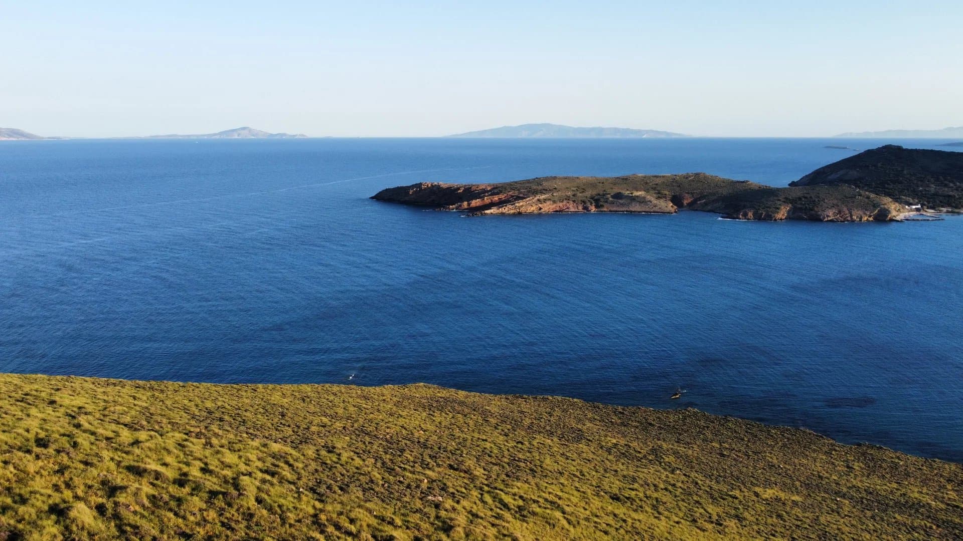 Between Sky and Sea – Rare Panoramic Plot Over Molos Bay, Paros - Image 7
