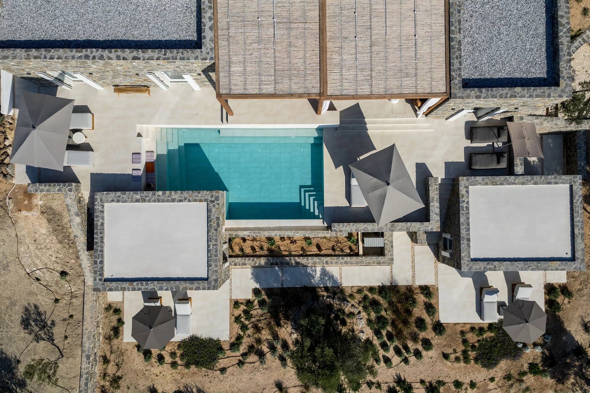 Brand-new luxury villa with pool & sea view – Faragas, Paros - Image 1