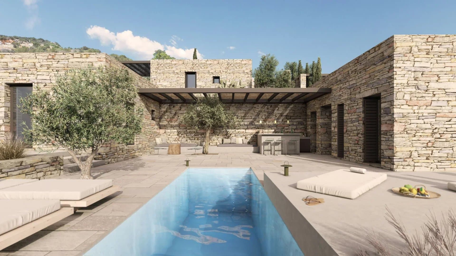 FOR SALE – REVISED PRICE FOR AN OUTSTANDING PROJECT IN PAROS – LAND WITH PRESTIGIOUS ARCHITECTURAL PLANS - Image 6