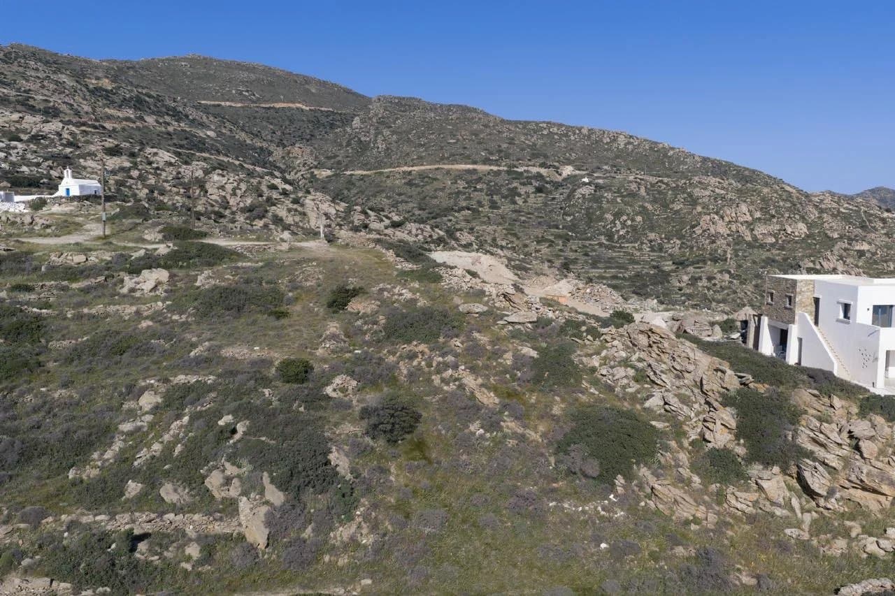 Panoramic Sea View Plot for Sale in Mersini, Ios – Development Opportunity - Image 6