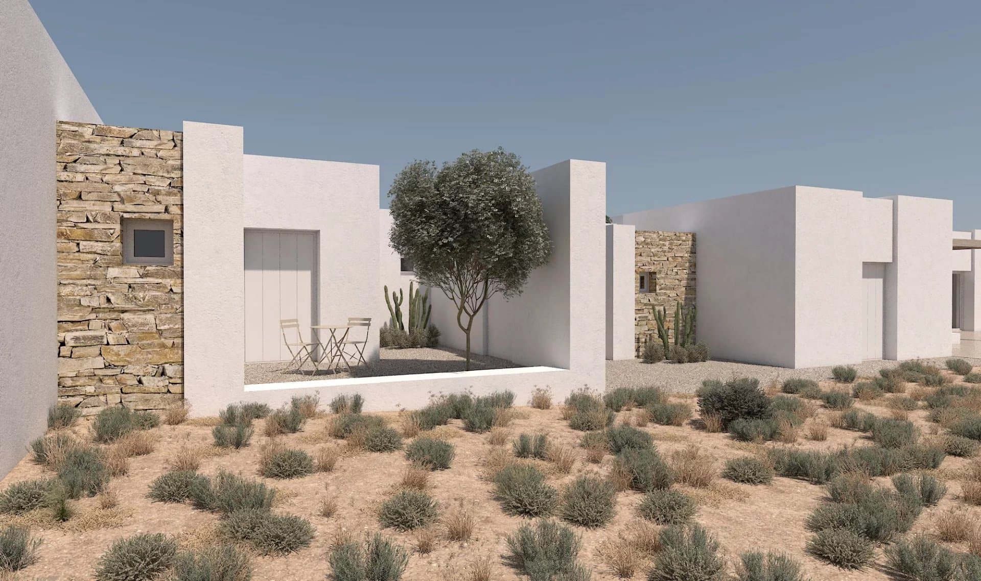 Facing a Horizon Preserved Forever – Sea-View Estate with Approved Permit and Panoramic Aegean Views, Aspro Chorio, Paros - Image 2