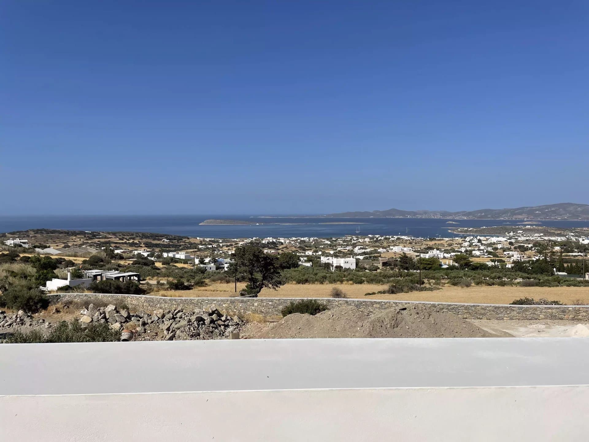 Elegant Stone Estate with Sea View – Agkairia, Paros - Image 3