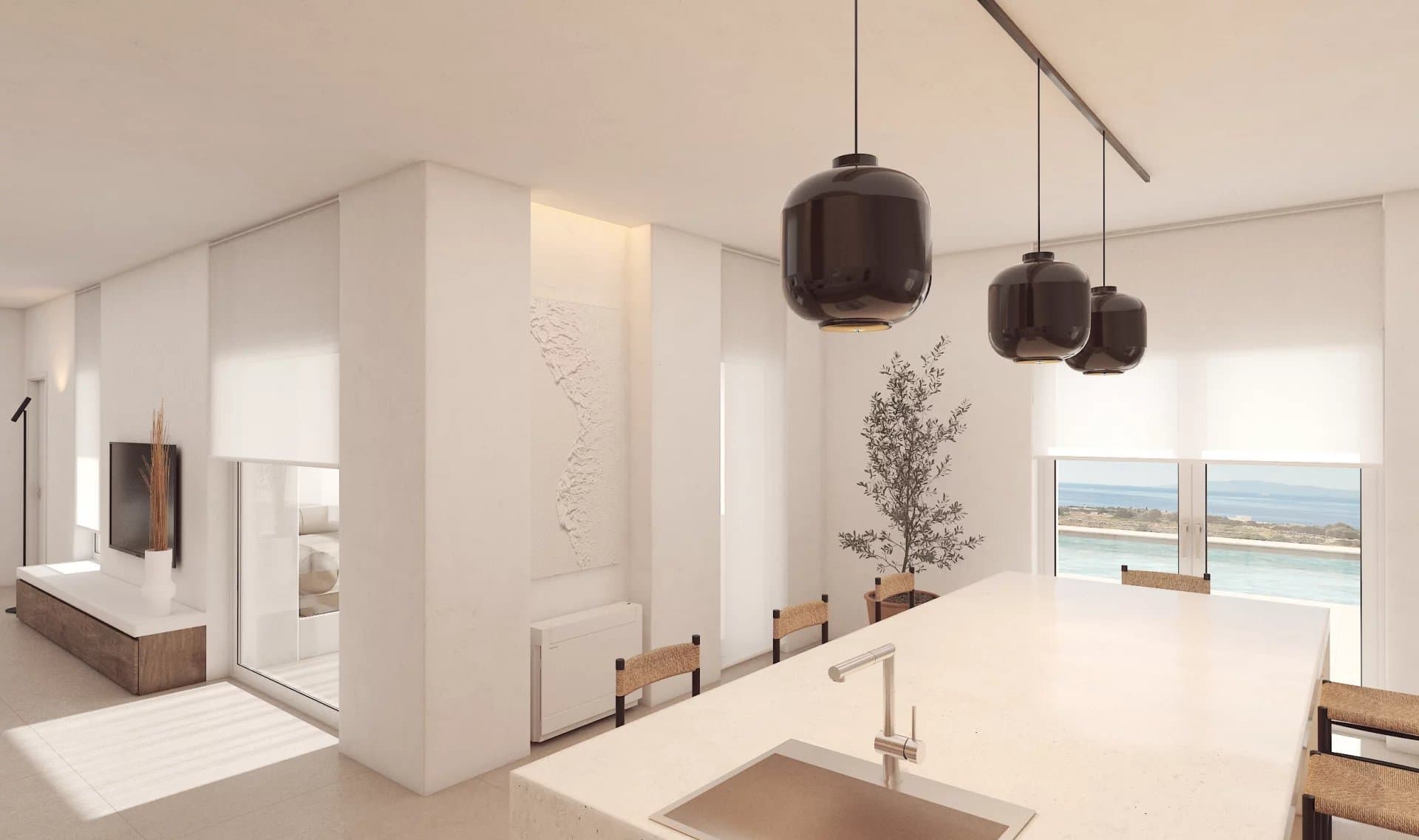Facing a Horizon Preserved Forever – Sea-View Estate with Approved Permit and Panoramic Aegean Views, Aspro Chorio, Paros - Image 15
