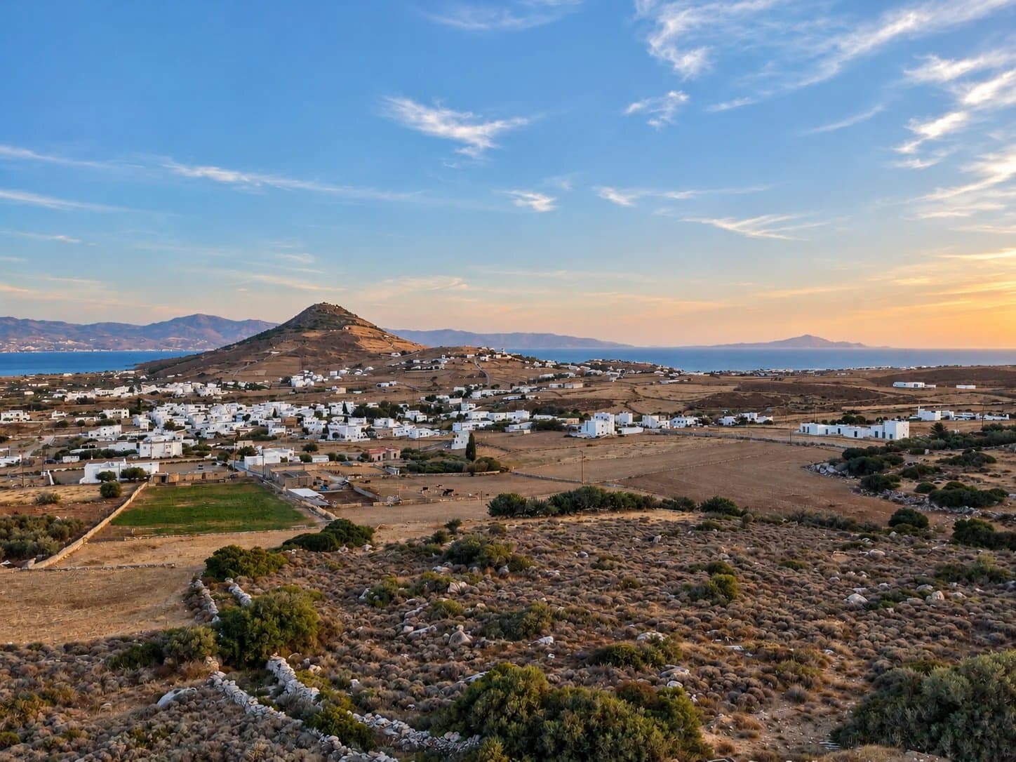 Rare Building Plot within Walking Distance of Prodromos – Open Views towards Kefalos, the Sea & Naxos - Image 3