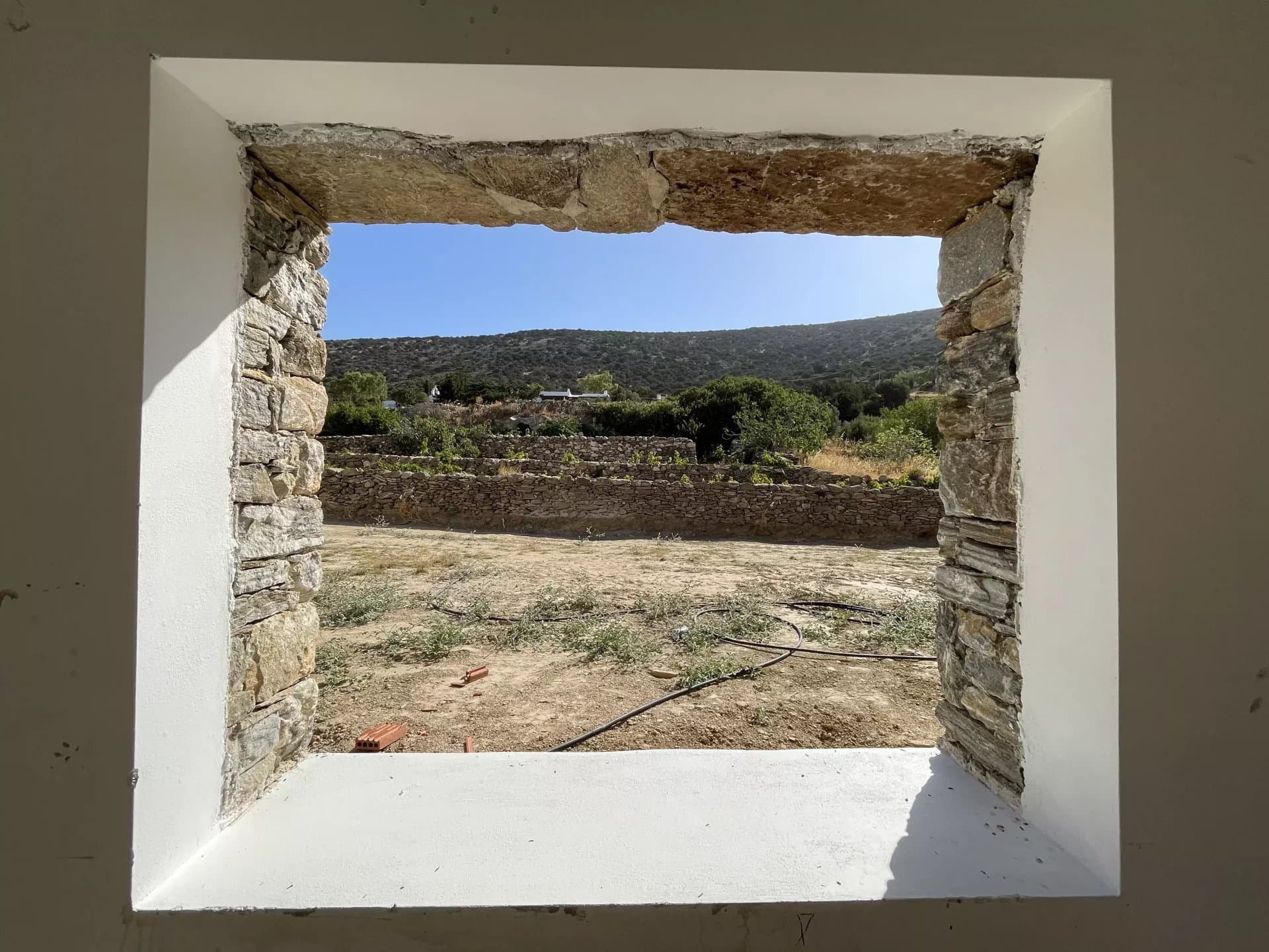 Elegant Stone Estate with Sea View – Agkairia, Paros - Image 7