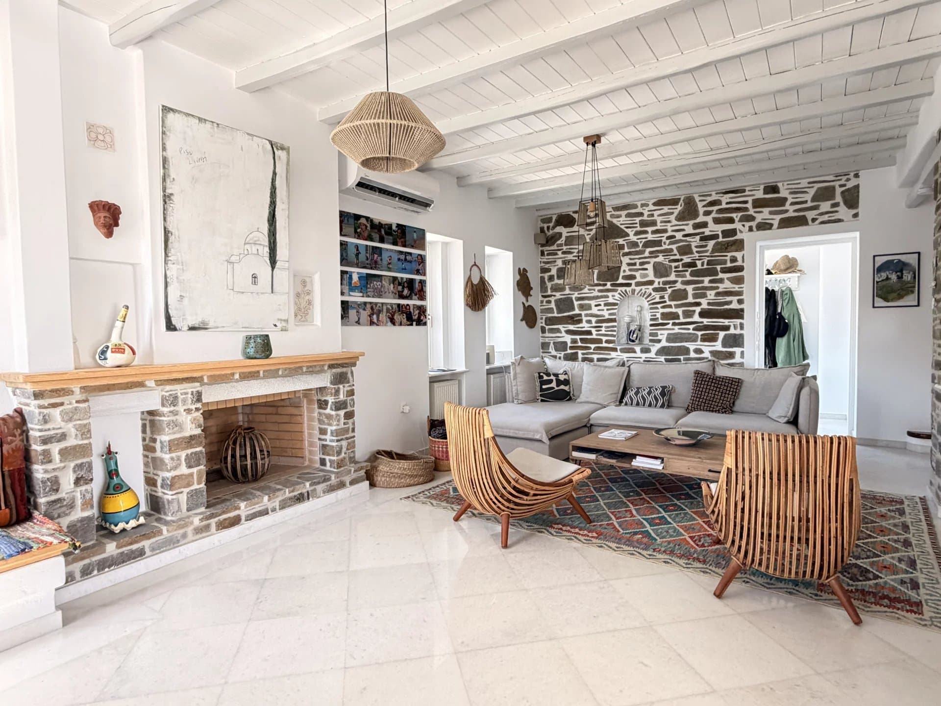 Individual House in Kalami, Paros – Sea Views, Private Garden, Garage & Guest Studio - Image 4