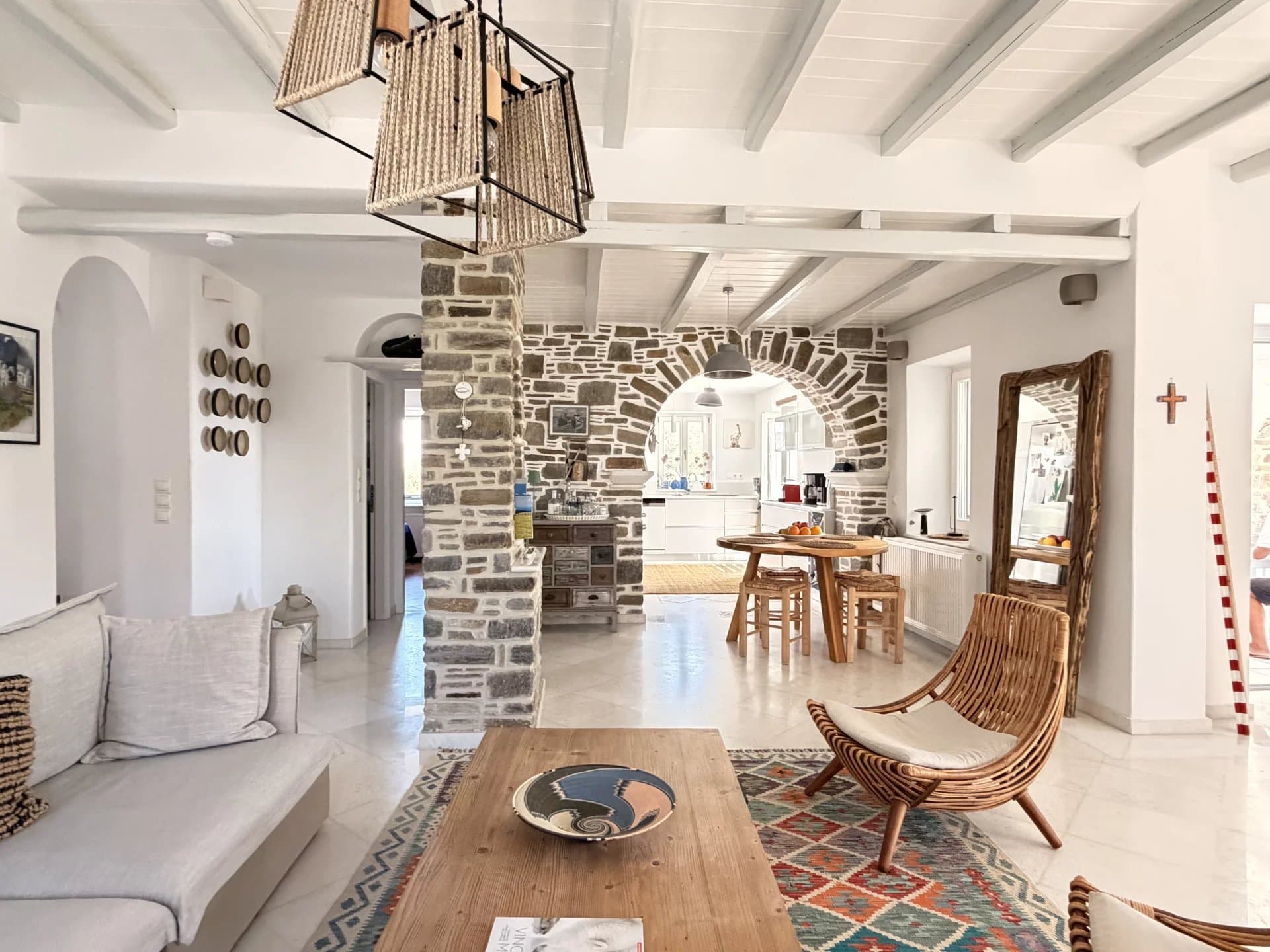 Individual House in Kalami, Paros – Sea Views, Private Garden, Garage & Guest Studio - Image 7