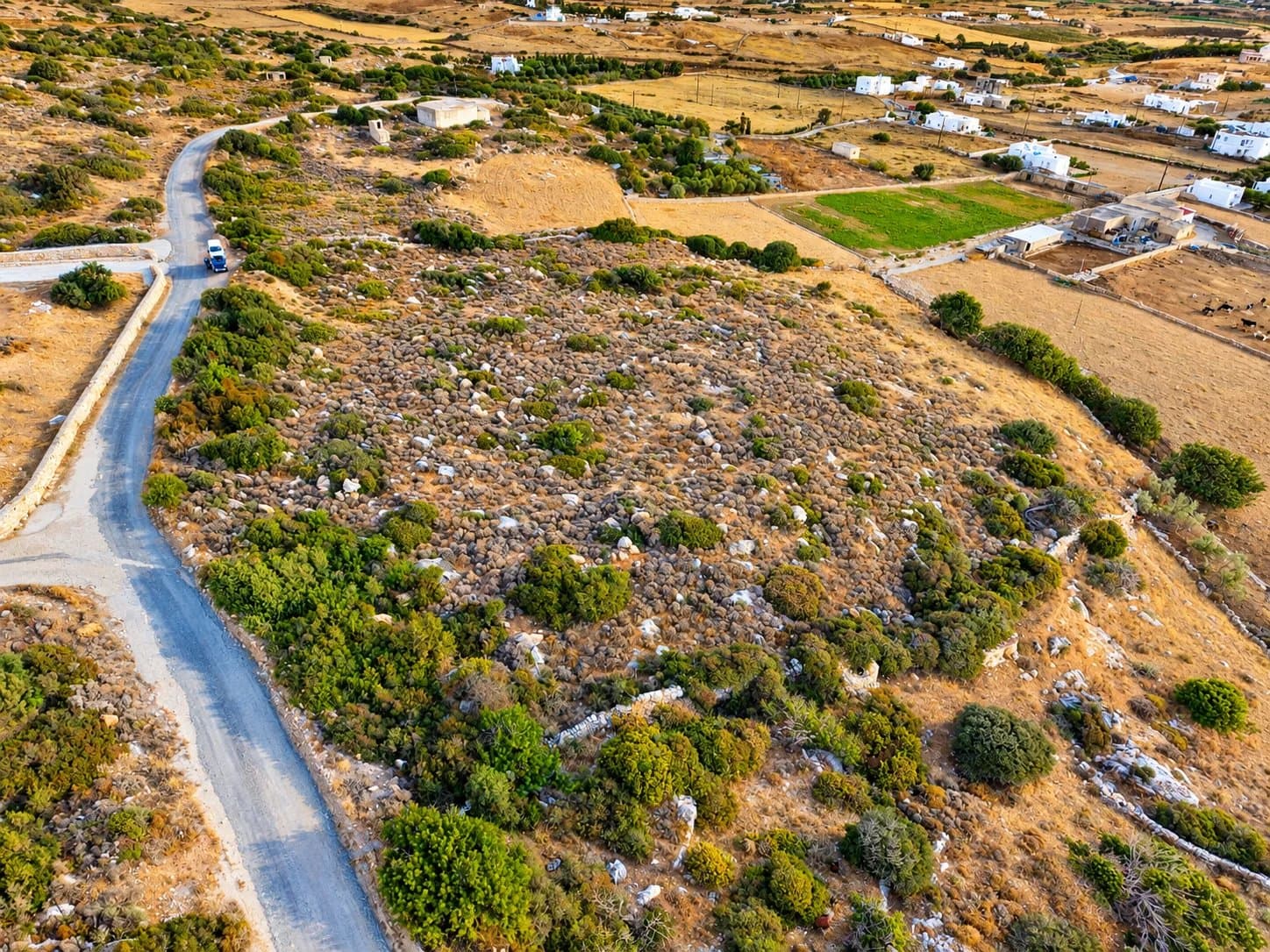 Rare Building Plot within Walking Distance of Prodromos – Open Views towards Kefalos, the Sea & Naxos - Image 7