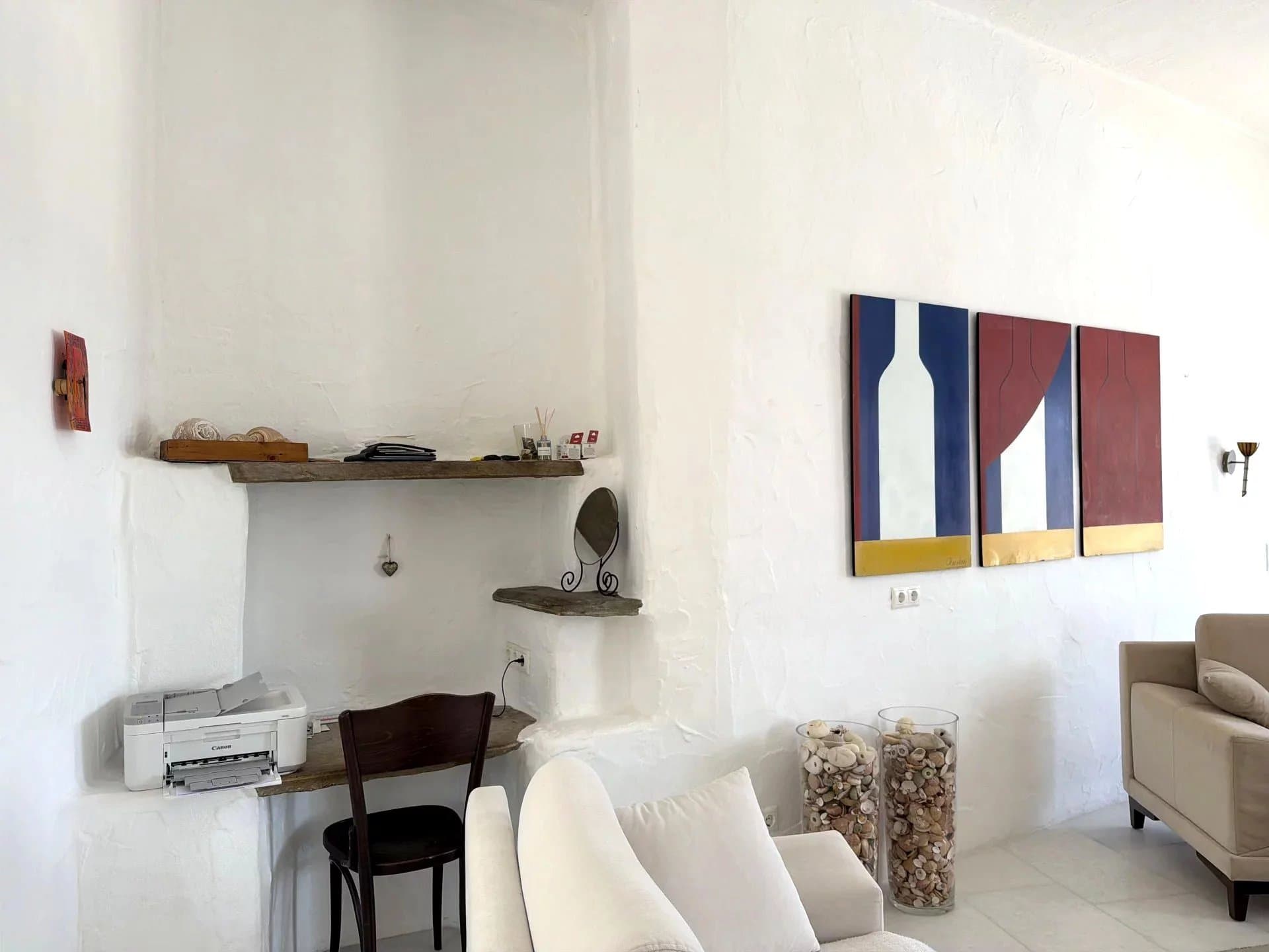 Authentic Cycladic Estate for Sale in Kostos, Paros – A Private Hamlet Overlooking the Aegean - Image 9