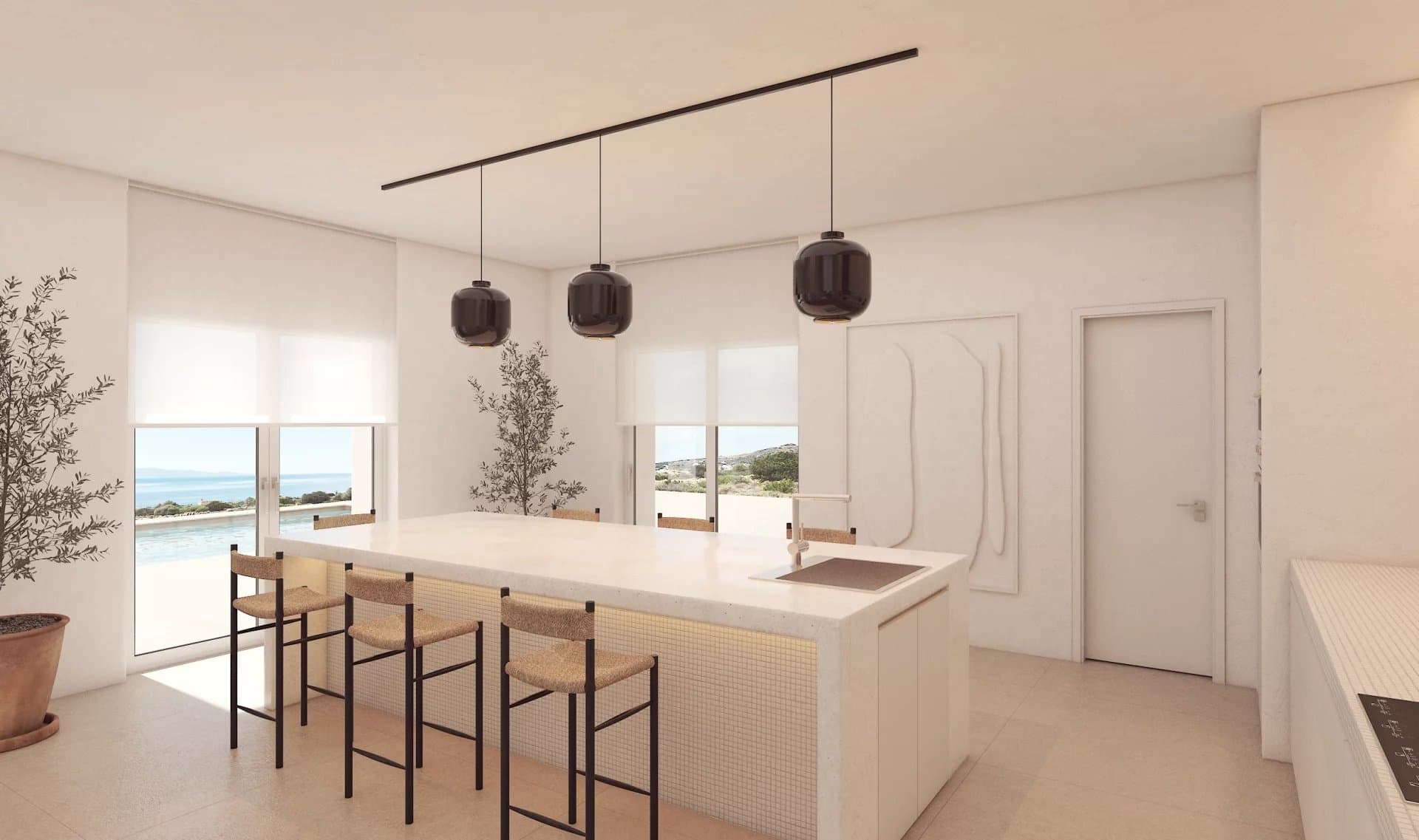Facing a Horizon Preserved Forever – Sea-View Estate with Approved Permit and Panoramic Aegean Views, Aspro Chorio, Paros - Image 14