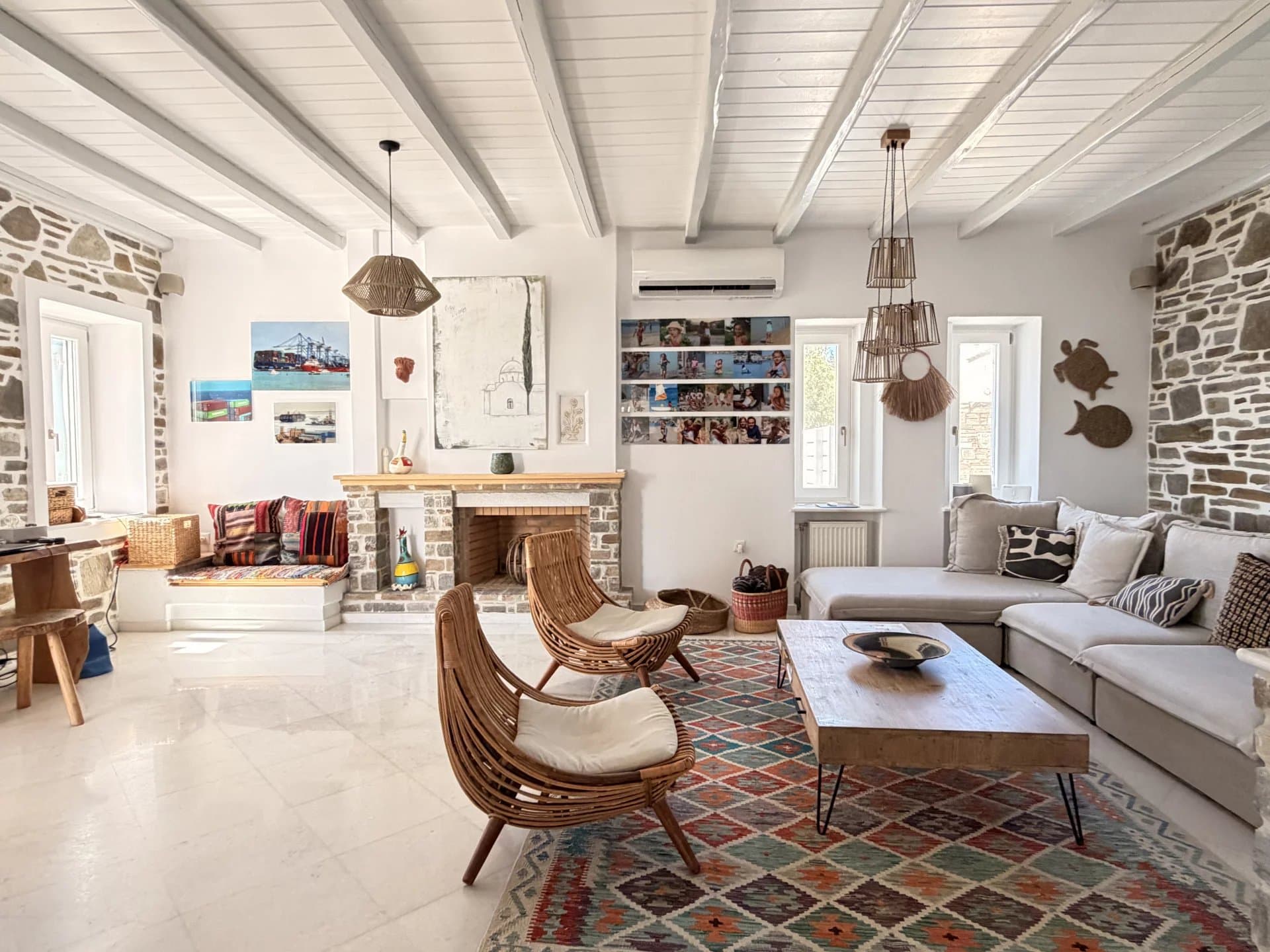 Individual House in Kalami, Paros – Sea Views, Private Garden, Garage & Guest Studio - Image 5