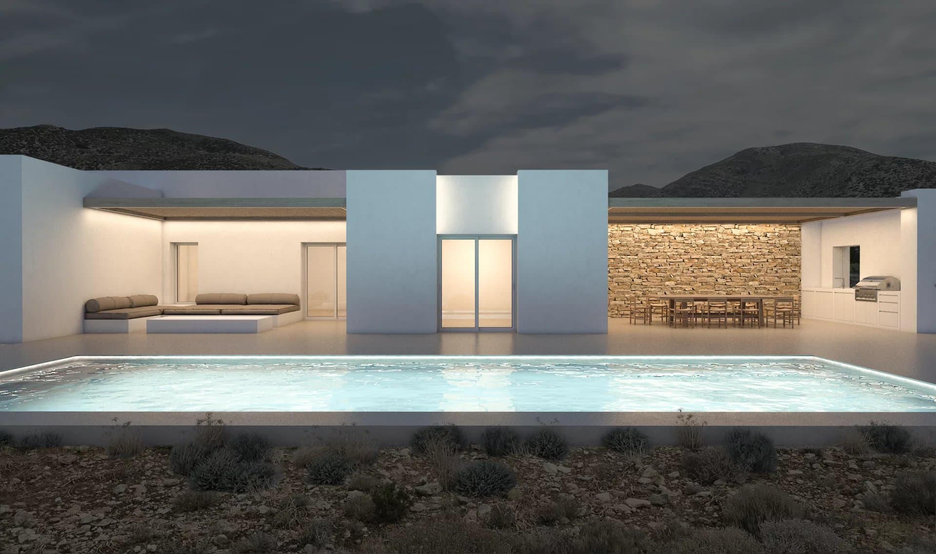 Facing a Horizon Preserved Forever – Sea-View Estate with Approved Permit and Panoramic Aegean Views, Aspro Chorio, Paros - Image 24
